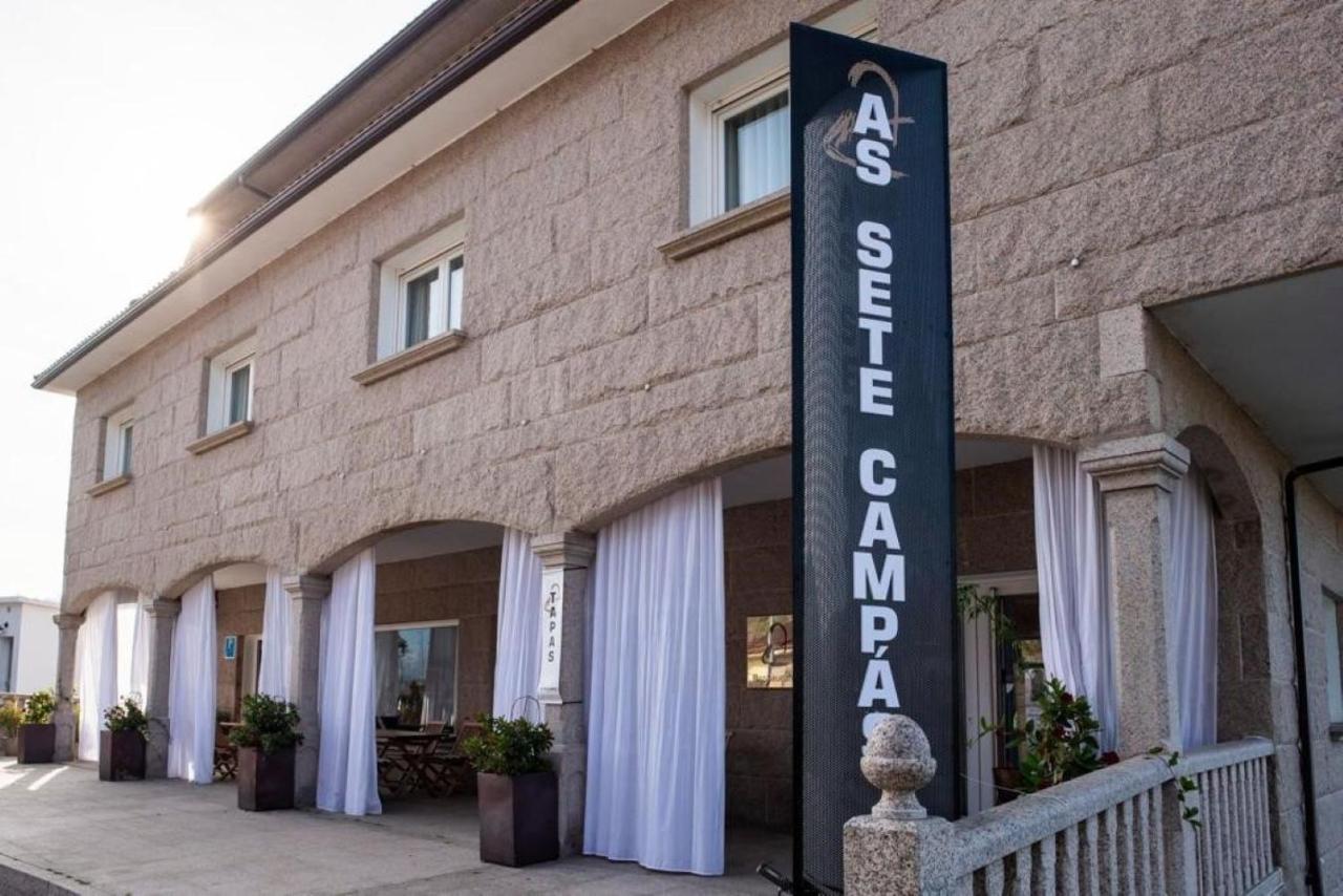 As Sete Campas Hotel Meano Bagian luar foto
